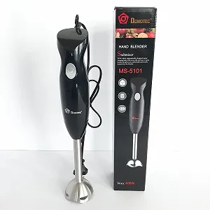 Купить Электрический ручной блендер Domotec MS-5101 погружной измельчитель с металлической ножкой - Фото 1 Электрический ручной блендер Domotec MS-5101 погружной измельчитель с металлической ножкой - Фото 1