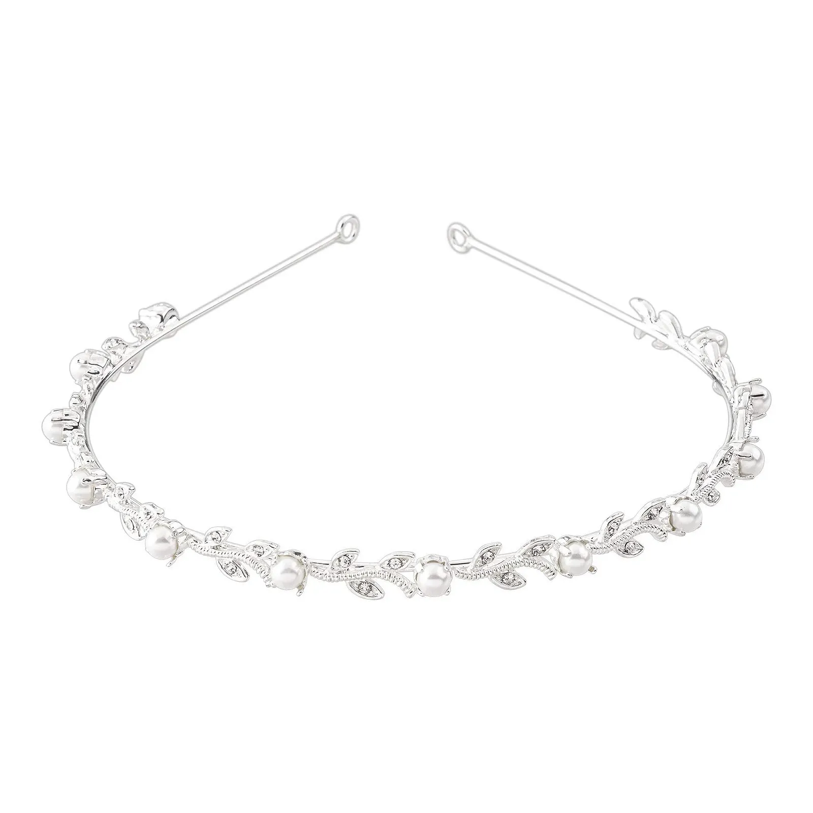 Обруч Свадебный Диадема Серебряная, фото №1 Обруч Свадебный Диадема Серебряная, фото №1