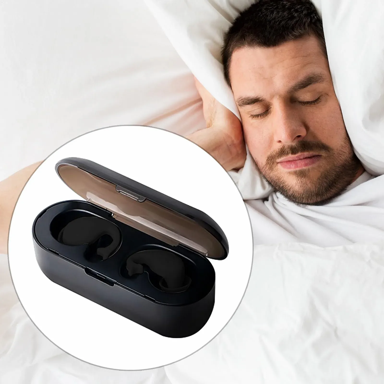 Мотоциклетні беруші Силіконові для сну М'які засоби захисту для бігу та подорожей, фото №3