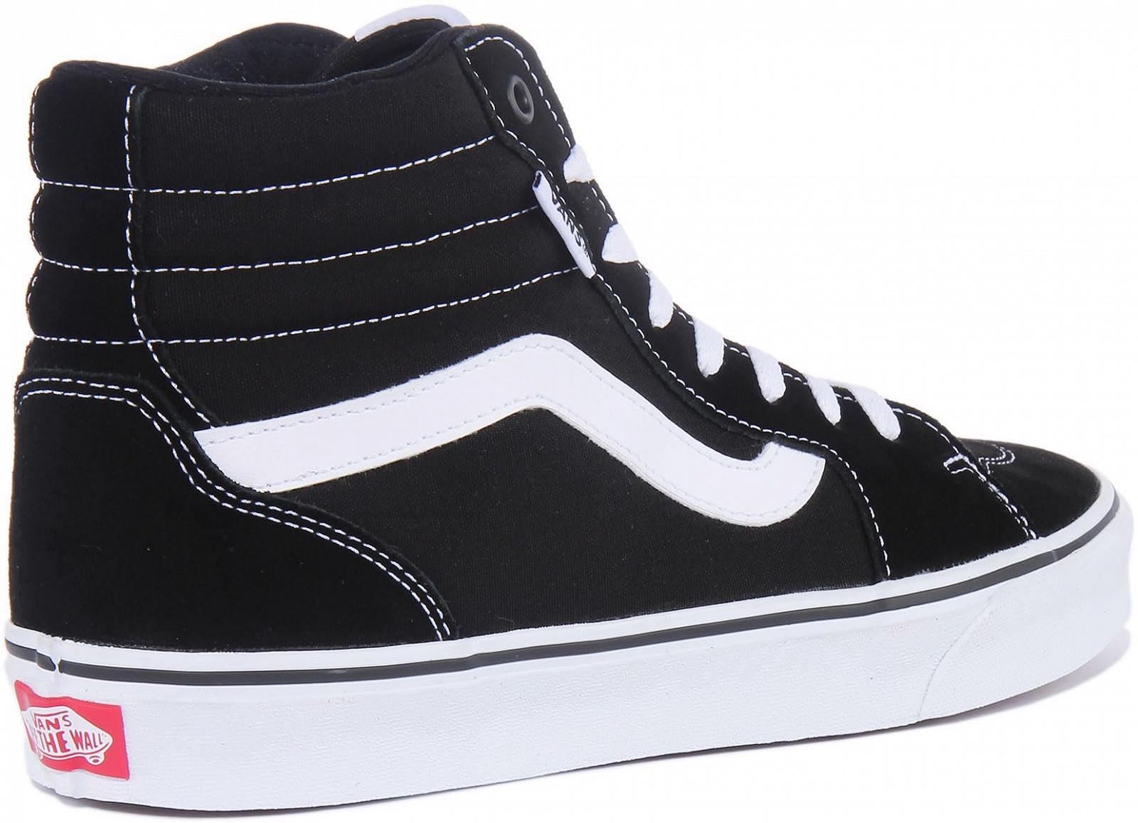 Кроссовки Vans Filmore Hi мужские высокие черные для отдыха, фото №4