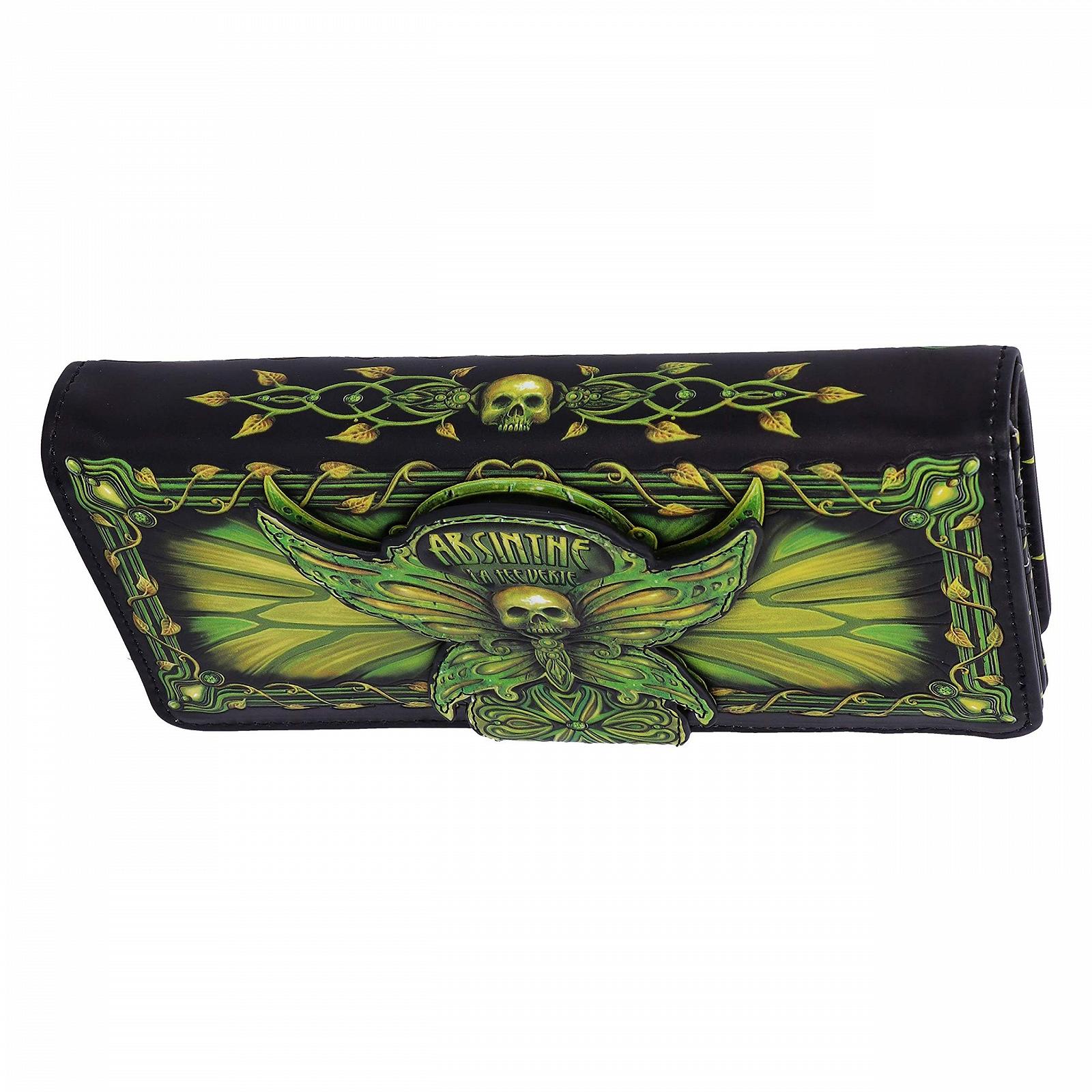 Кошелек Nemesis Now Absinthe La Fee Verte Рельефный 18.5 см Зеленый, фото №4
