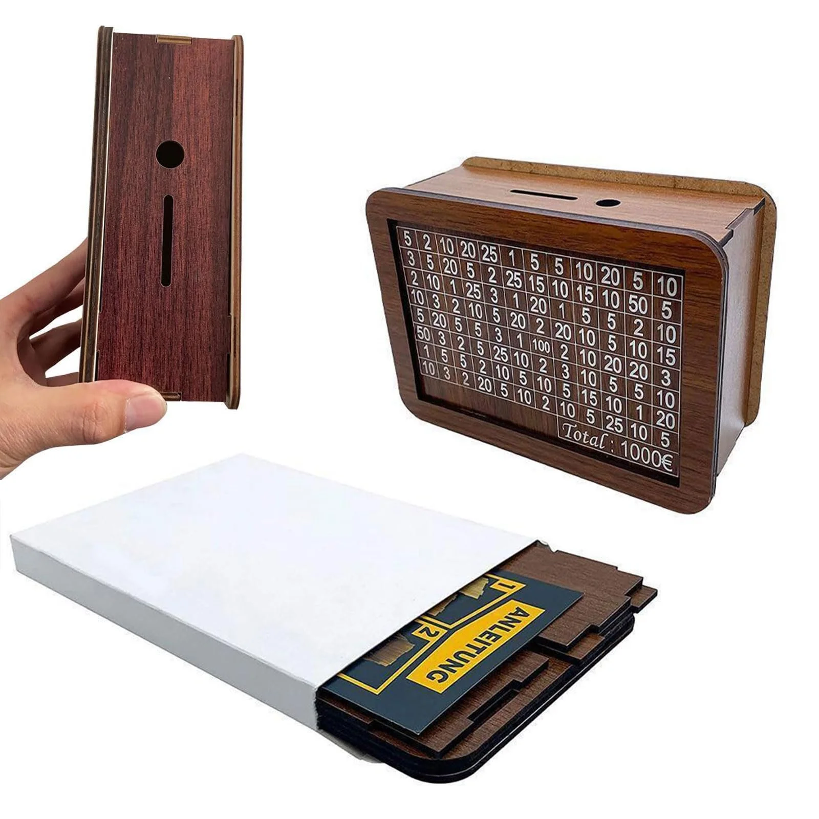 Дерев'яна скарбничка в стилі ретро, багаторазова, фото №5 Дерев'яна скарбничка в стилі ретро, багаторазова, фото №5