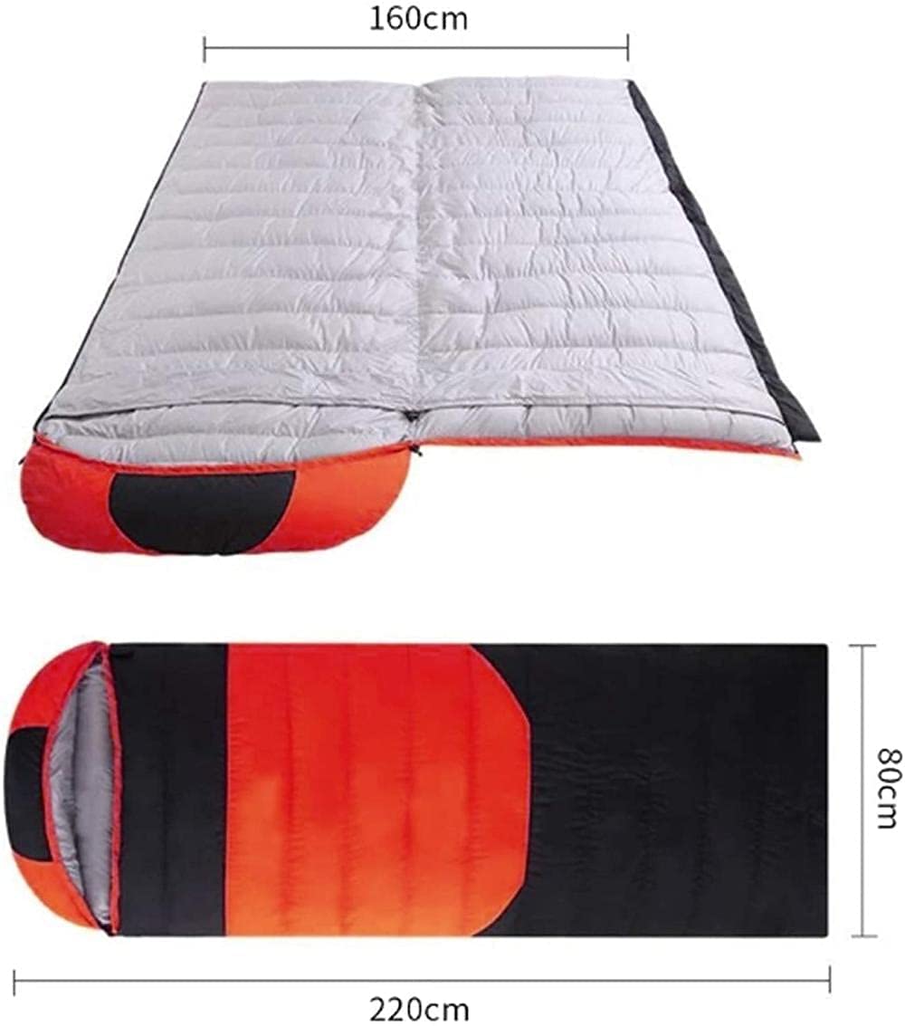 Спальний мішок MYVVKIA Down Sleeping Bag Thick Warm Insulated для дому та туризму, фото №5