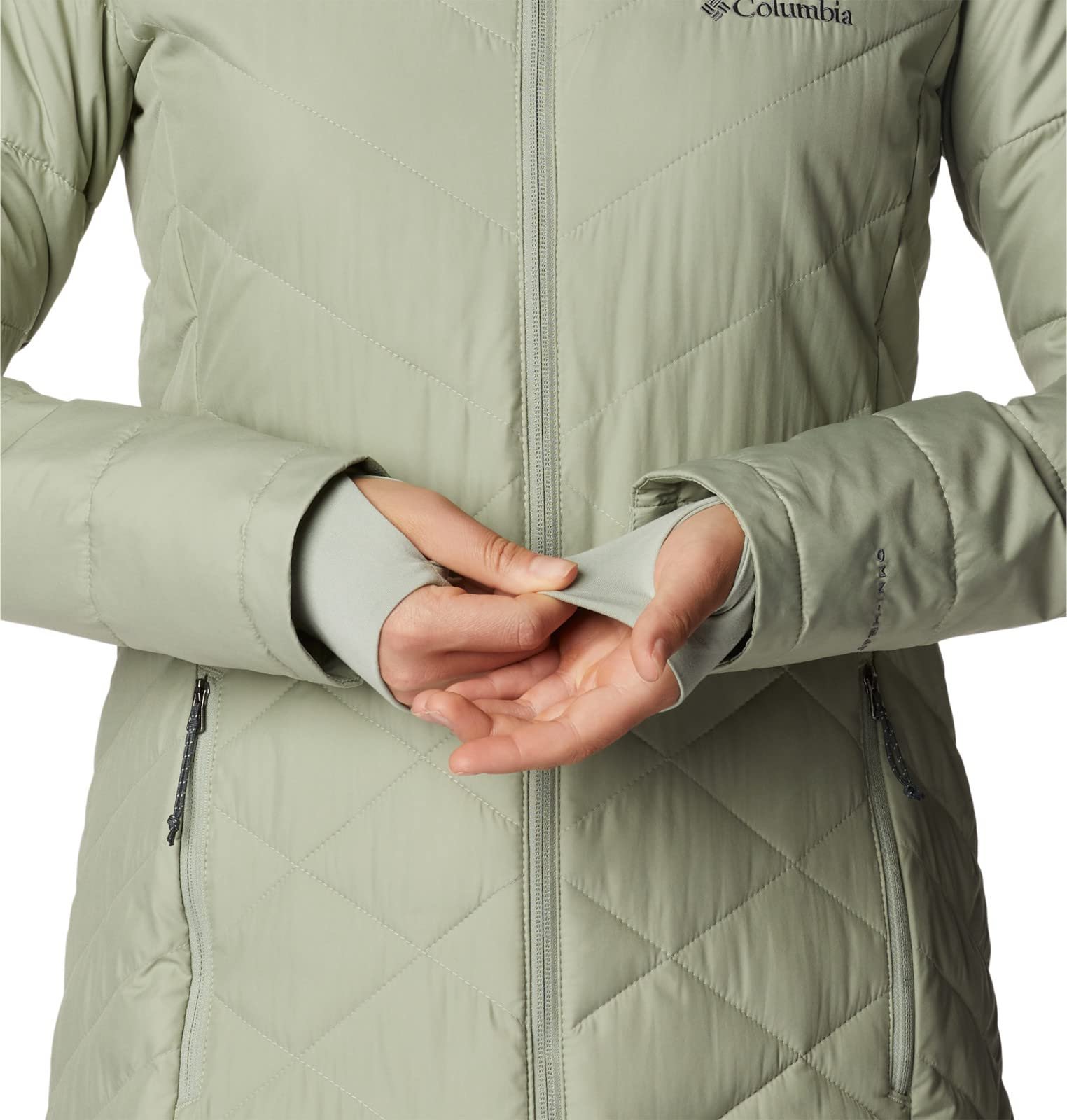 Куртка с капюшоном Columbia Heavenly Long Hooded Jacket, фото №5