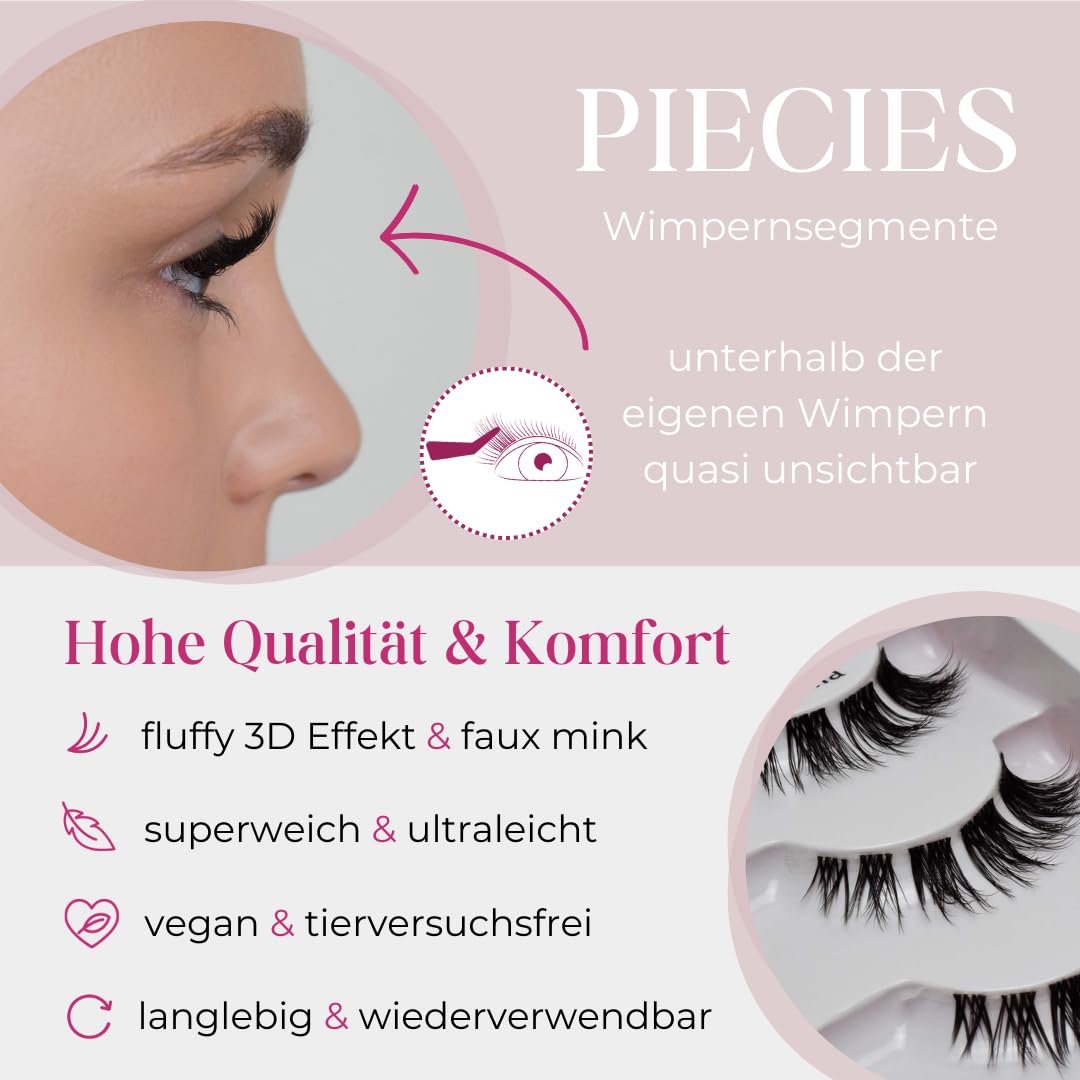 DIY LASHTELLIGENT DIY Lashes Stella 3 пари 3D Пучки Вії З Вигином Котяче Око, фото №3 DIY LASHTELLIGENT DIY Lashes Stella 3 пари 3D Пучки Вії З Вигином Котяче Око, фото №3