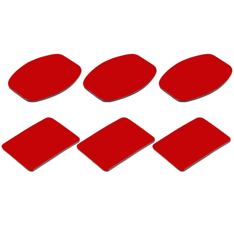 Наклейки для основи екшн-камери 6шт Puluz PU14, фото №1 Наклейки для основи екшн-камери 6шт Puluz PU14, фото №1