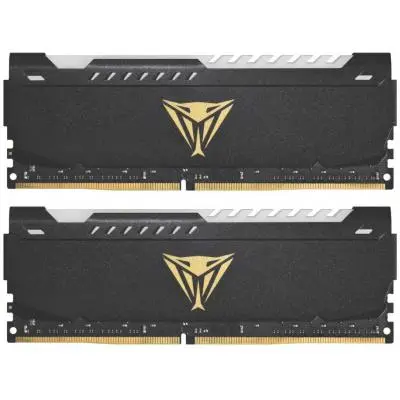 Модуль памяти для компьютера DDR4 16GB 2x8GB 3200 MHz Viper Steel RGB Black Patriot PVSR416G320C8K, фото №2