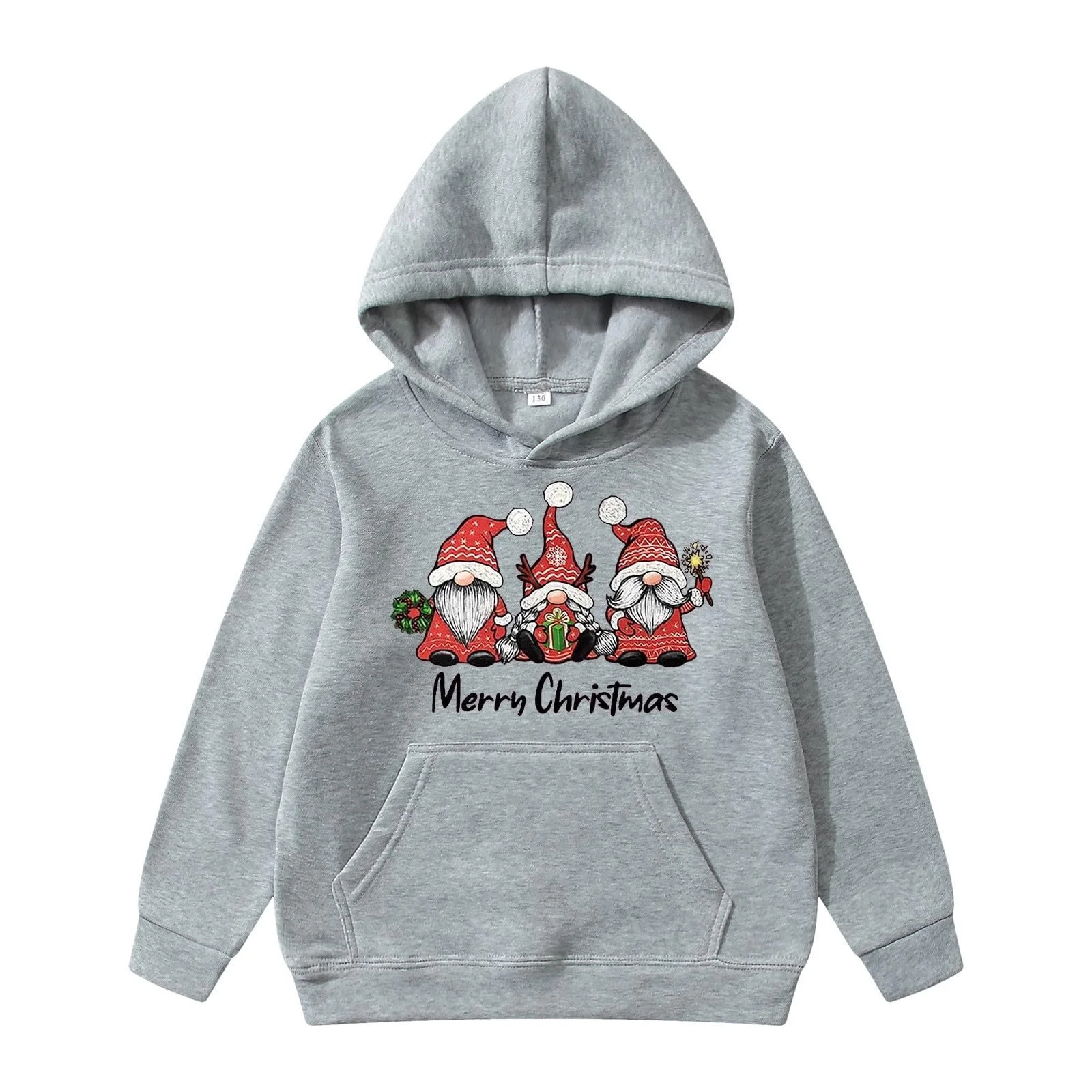 Рождественская Толстовка для Мальчиков Oversize с капюшоном, Рождественский Свитер для Детей с принтом Санты, Зимняя Рождественская Толстовка, фото №1 Рождественская Толстовка для Мальчиков Oversize с капюшоном, Рождественский Свитер для Детей с принтом Санты, Зимняя Рождественская Толстовка, фото №1
