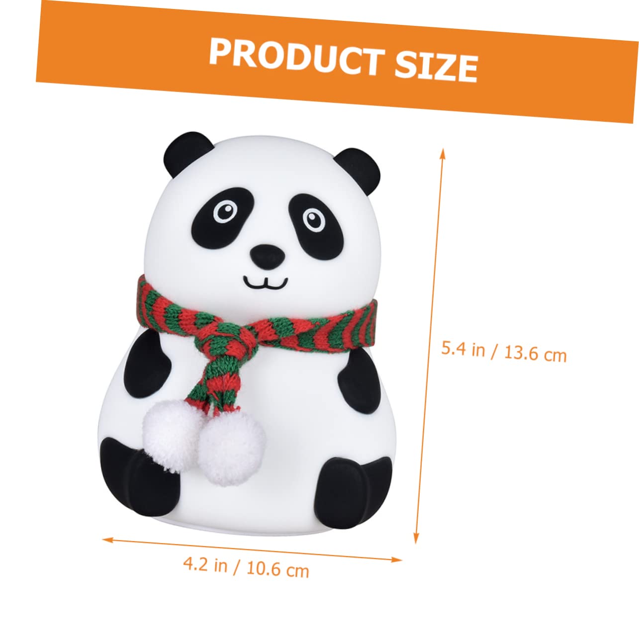 Світильник DOITOOL Panda 4 шт. Нічник Силікон LED Дитяча, фото №7 Світильник DOITOOL Panda 4 шт. Нічник Силікон LED Дитяча, фото №7