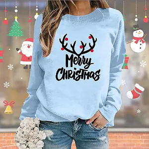 Рождественский джемпер Женский Унисекс Безобразный рождественский джемпер 3D Принт Безобразный рождественский свитер Длинный рукав Рождественский джемпер Рождественские рубашки synthetic.ua - Фото 1