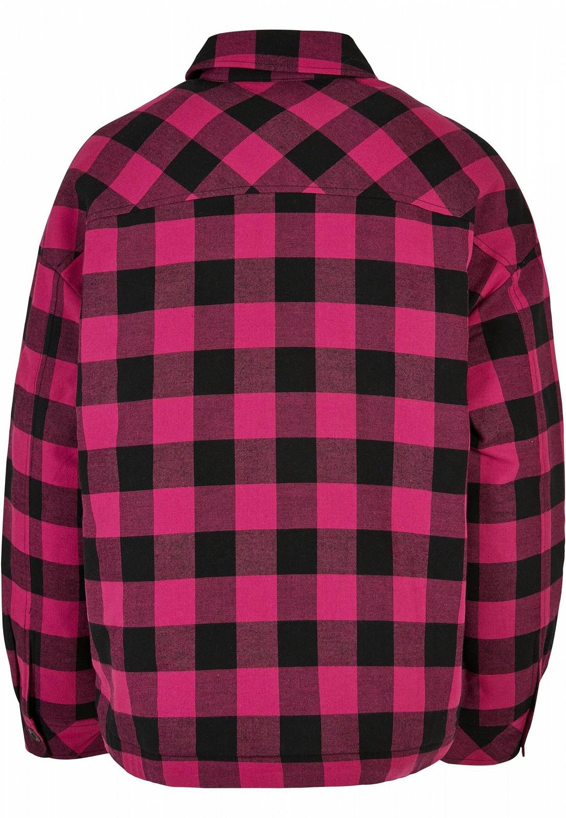 Куртка-рубашка Urban Classics Женская Ladies Flannel Padded Overshirt в клетку, разные цвета, размеры XS - 5XL, фото №3