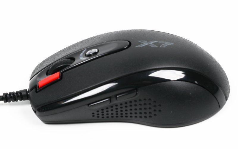 Комп'ютерна миша A4Tech X-710BK Чорний USB коврик X7-200MP, фото №3 Комп'ютерна миша A4Tech X-710BK Чорний USB коврик X7-200MP, фото №3