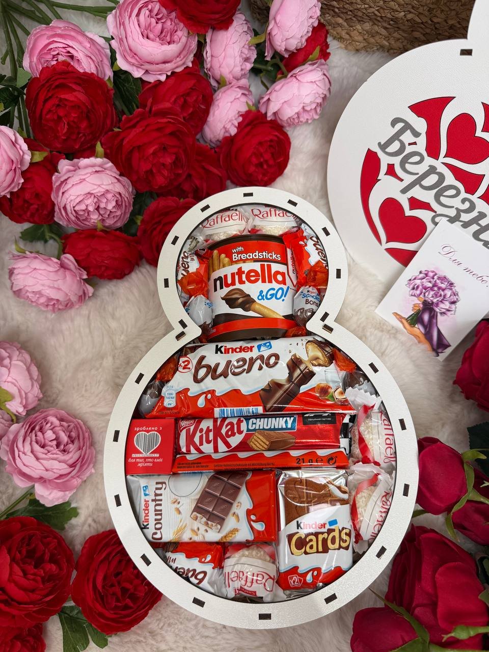 Подарунковий набір солодощів на 8 березня для дівчини, фото №7 Подарунковий набір солодощів на 8 березня для дівчини, фото №7