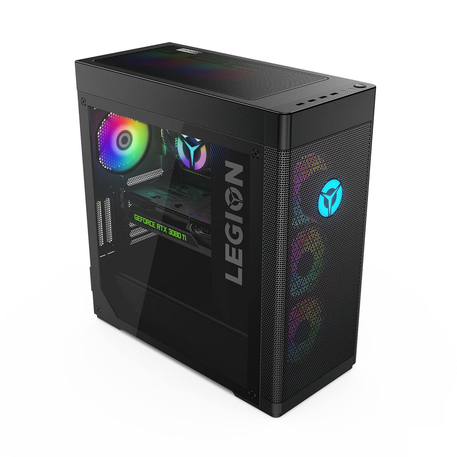 Настільний ПК Lenovo Legion Tower 7i i9-12900KF 32GB RAM 2TB SSD NVIDIA GeForce RTX 3080 Ti Win11 Home Чорний, фото №3