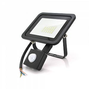 Прожектор SLIM SENSOR LED RITAR RT-FLOOD/MS30A, 30W 36xSMD2835 IP65 3000Lm 6500K 100 PF>0.9 Ra>70, 185*200*25mm - Фото 1