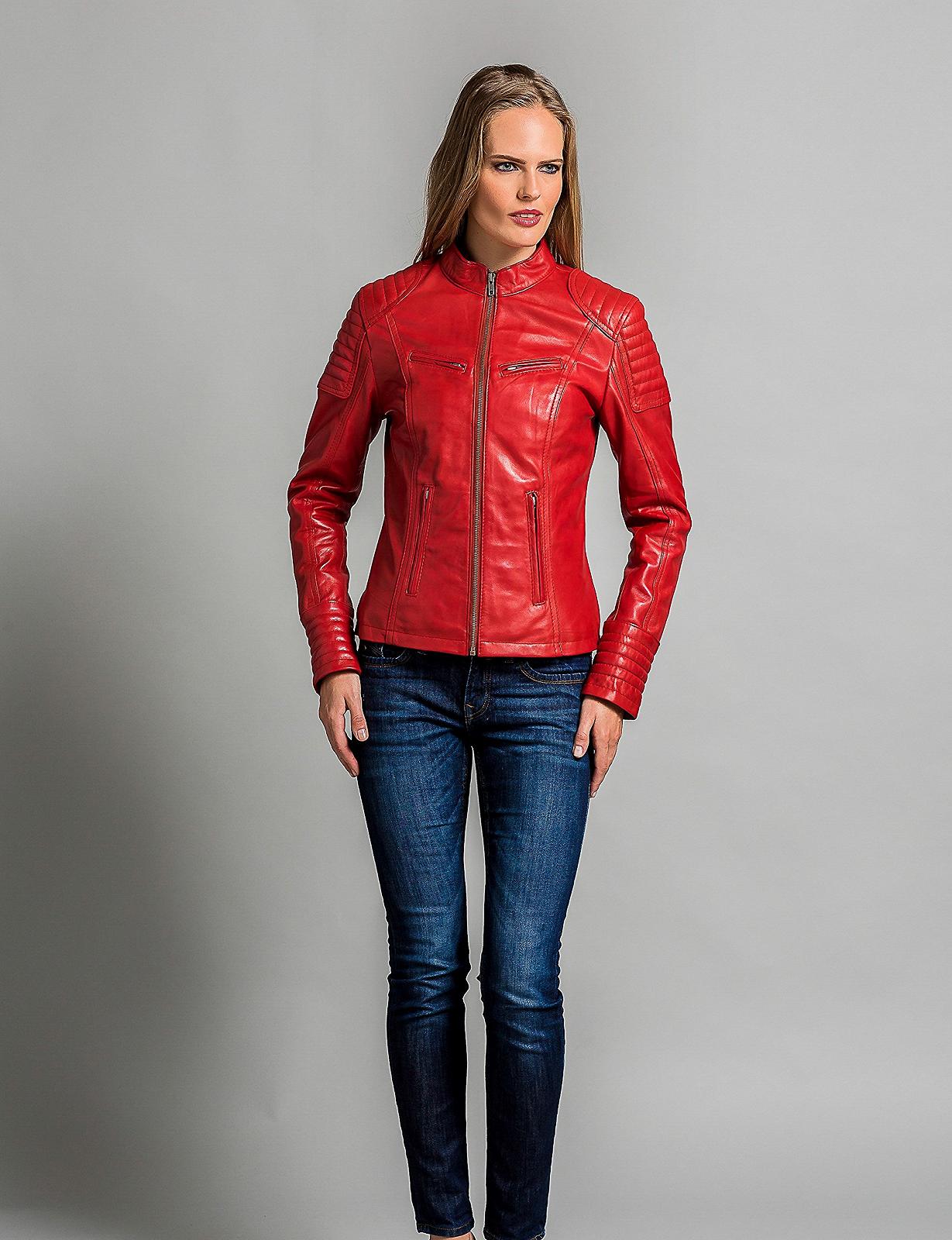Шкіряна куртка Biker Urban Leather LB01, фото №2