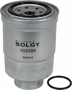 Фільтр паливний Solgy Nissan Primera з02р.в. 2.2dCi 102086 - Фото 1