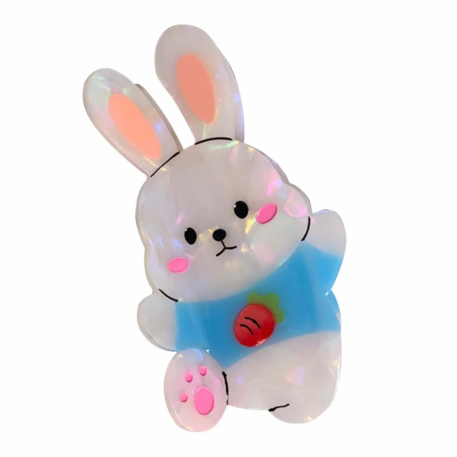 Заколка для волос В виде кролика Ацетатная, фото №1 Заколка для волос В виде кролика Ацетатная, фото №1