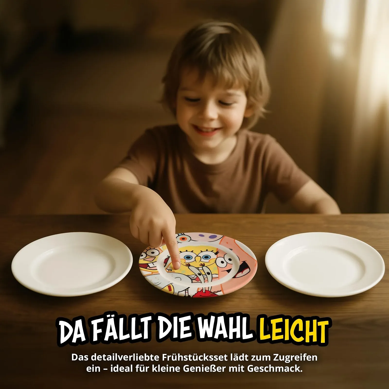 Набор для завтрака United Labels Spongebob Squarepants Детский, фото №4