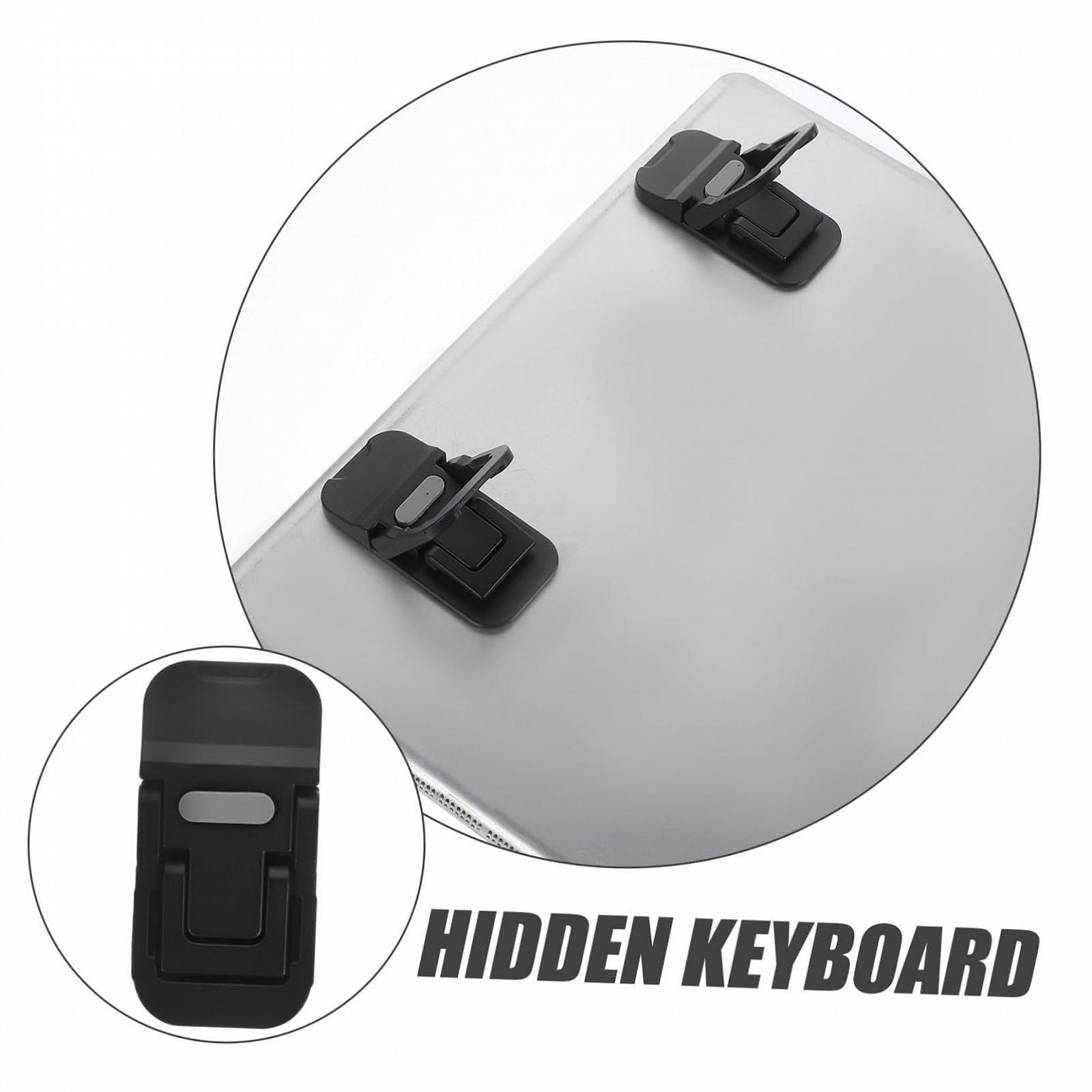 Подставка для ноутбука складная 2 шт алюминиевый сплав регулируемая по высоте, фото №9