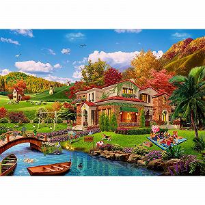 Пазл Impossible Puzzle Romantic Holiday Homes 1000 деталей 14+ Різнокольоровий - Фото 1