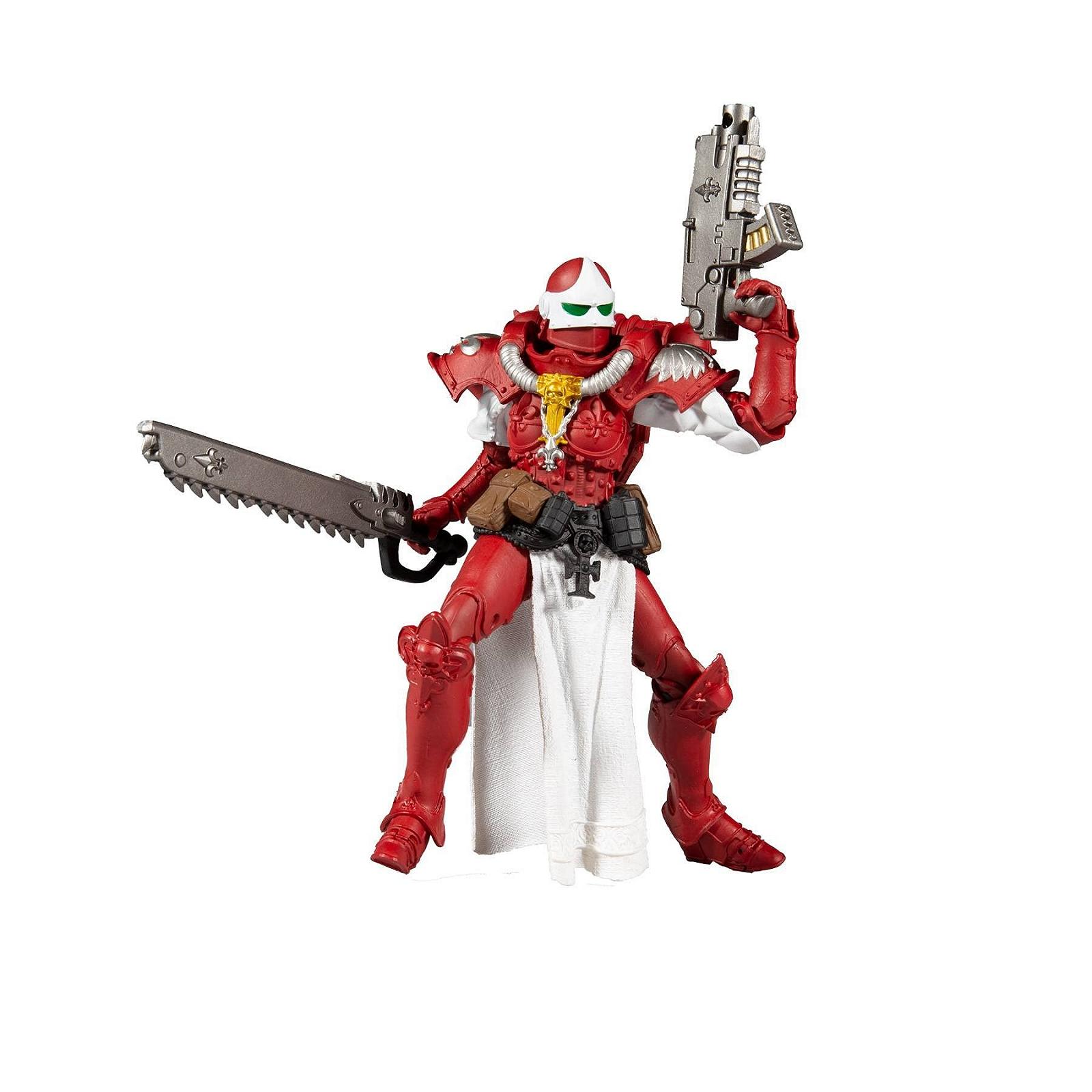 Екшн-фігурка McFarlane Warhammer 40k Adepta Sororitas Battle Sister (Order of The Bloody Rose) 18 см, фото №3