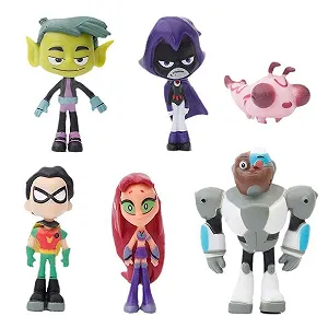 Набор игровых фигурок Teen Titans Go, 6 шт, 2-6 см цена на synthetic.ua - Фото 1 Набор игровых фигурок Teen Titans Go, 6 шт, 2-6 см synthetic.ua - Фото 1
