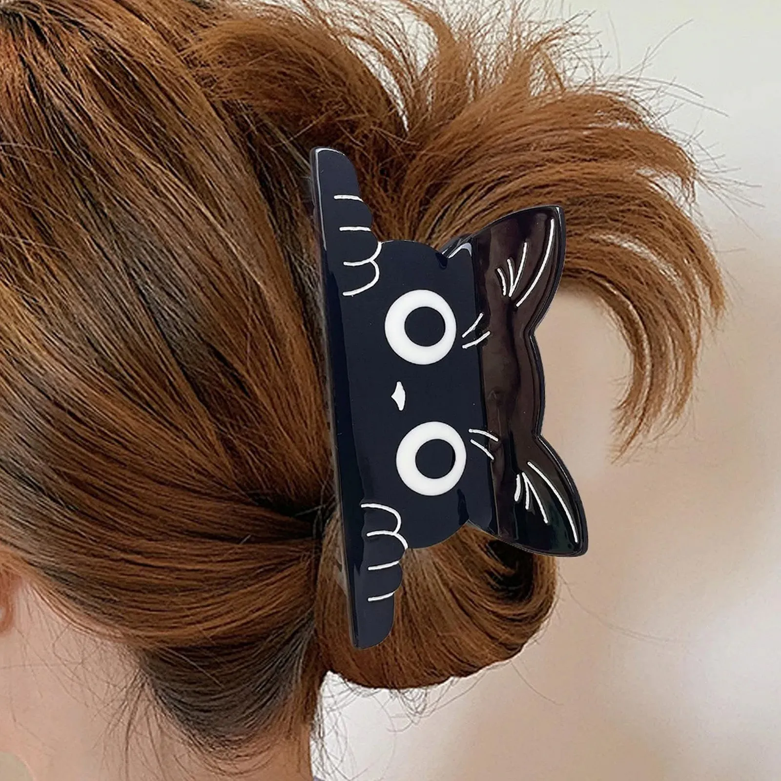 Заколка для волос в виде котенка, стильная заколка для волос, милая форма котика, украшение для волос, модный аксессуар, зажим для девушек и женщин, фото №6