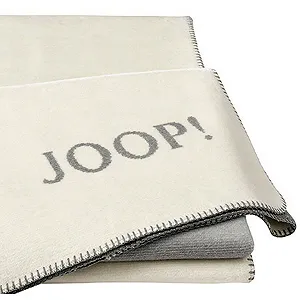 Покривало Joop! Бавовняна суміш сіра розмір 150x200 см synthetic.ua - Фото 1