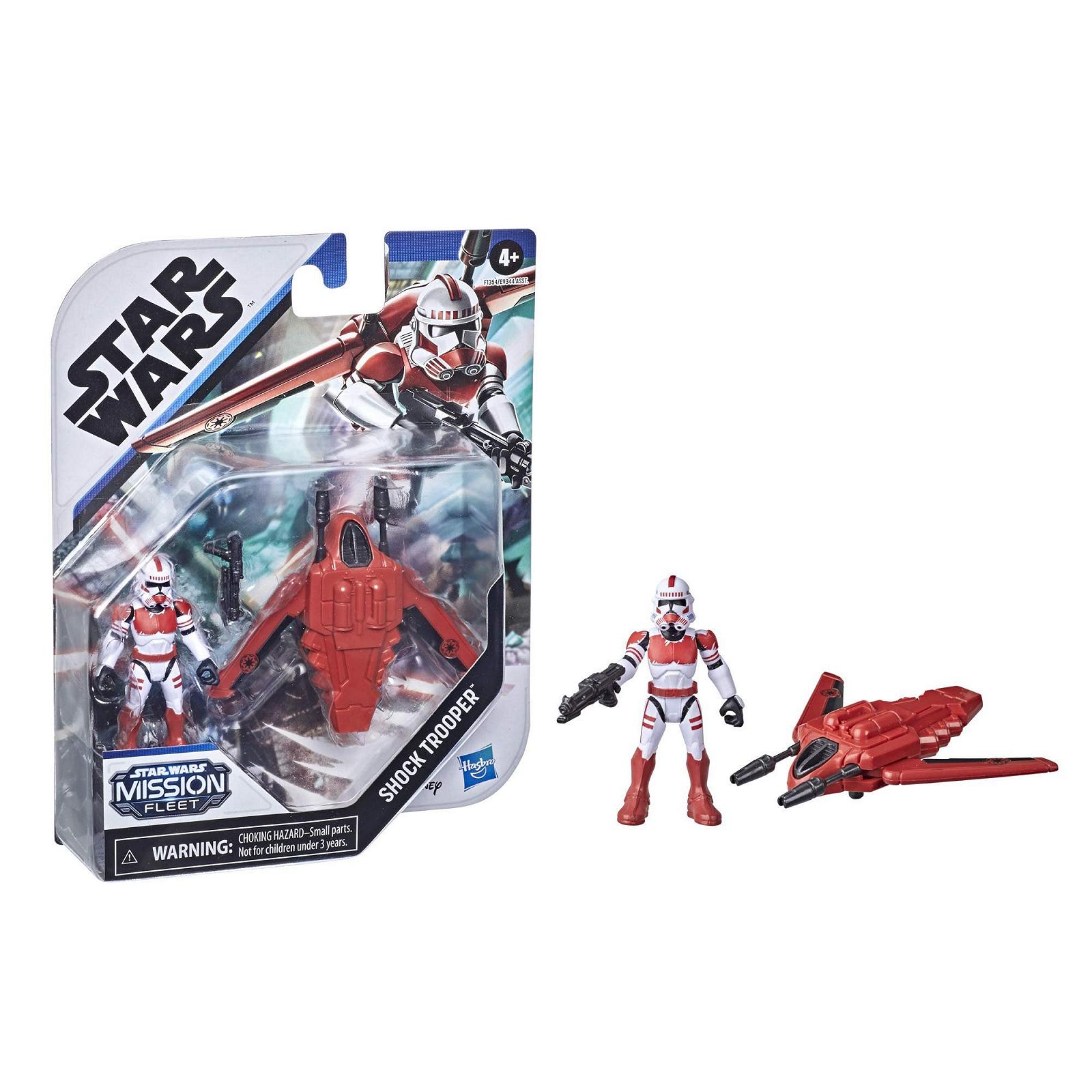 Фигурка и транспортное средство Star Wars Shock Trooper Mission Fleet Gear Class, 2,5 дюйма, фото №5