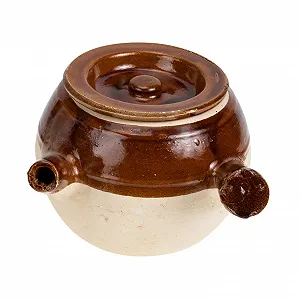 Горшок NOLITOY традиционный китайский глиняный термостойкий с носиком - Фото 1