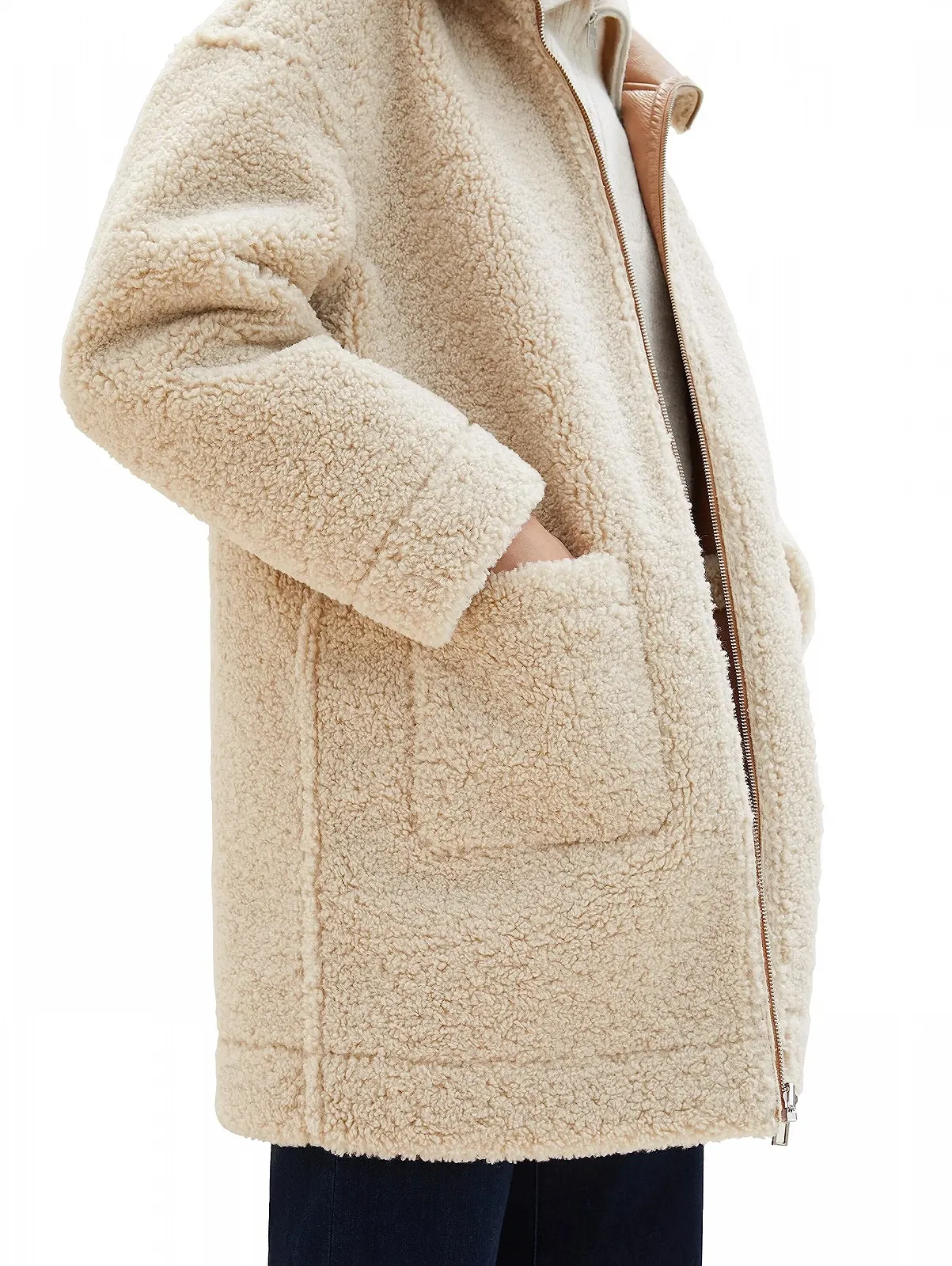 Жіноче пальто TOM TAILOR Sherling двостороннє, фото №6