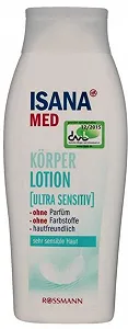 Лосьон для тела Isana Med Ultra Sensitive Без отдушек, без красителей - Фото 1