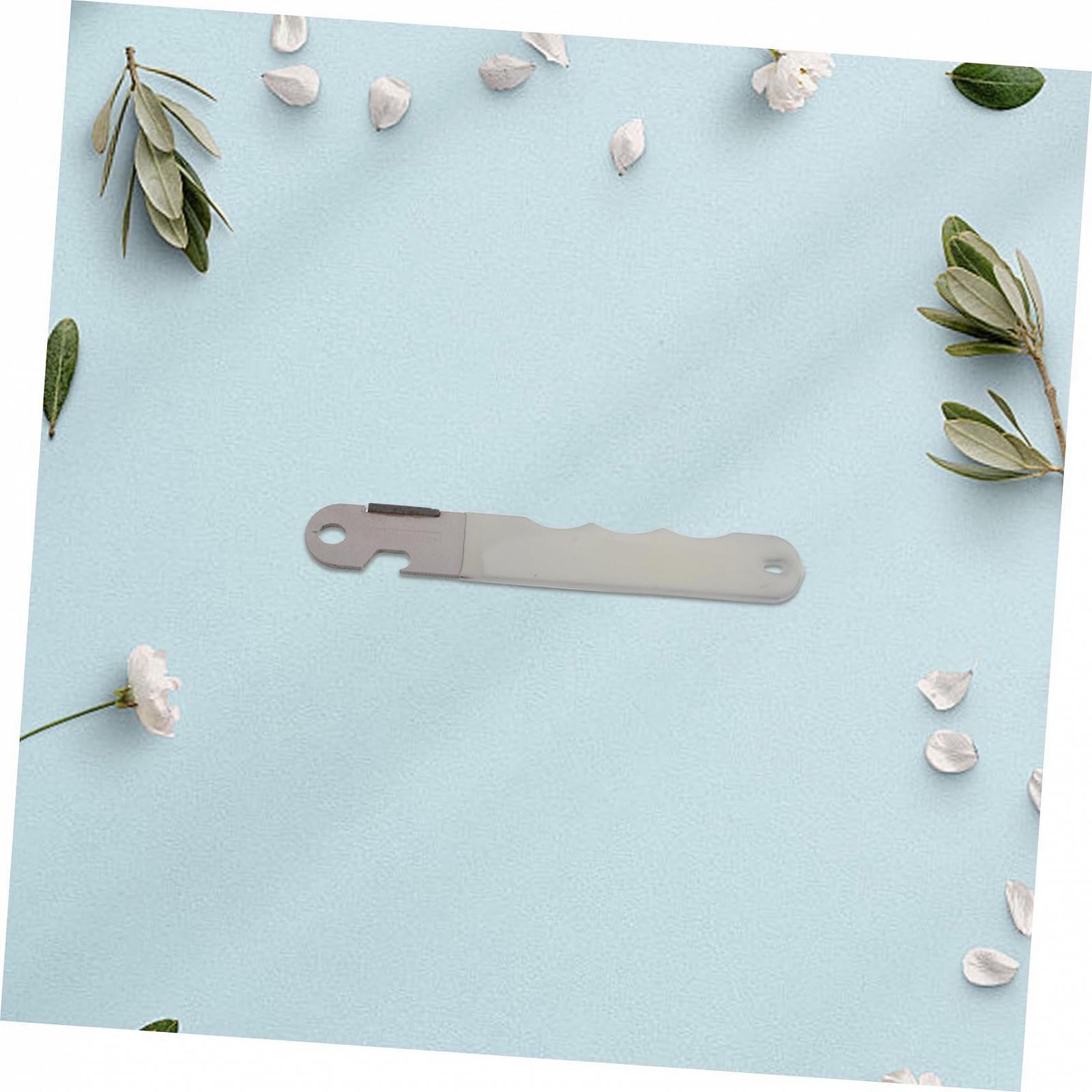 Многофункциональная точилка для ножей ножниц крючков и долот Белый пластик, фото №5