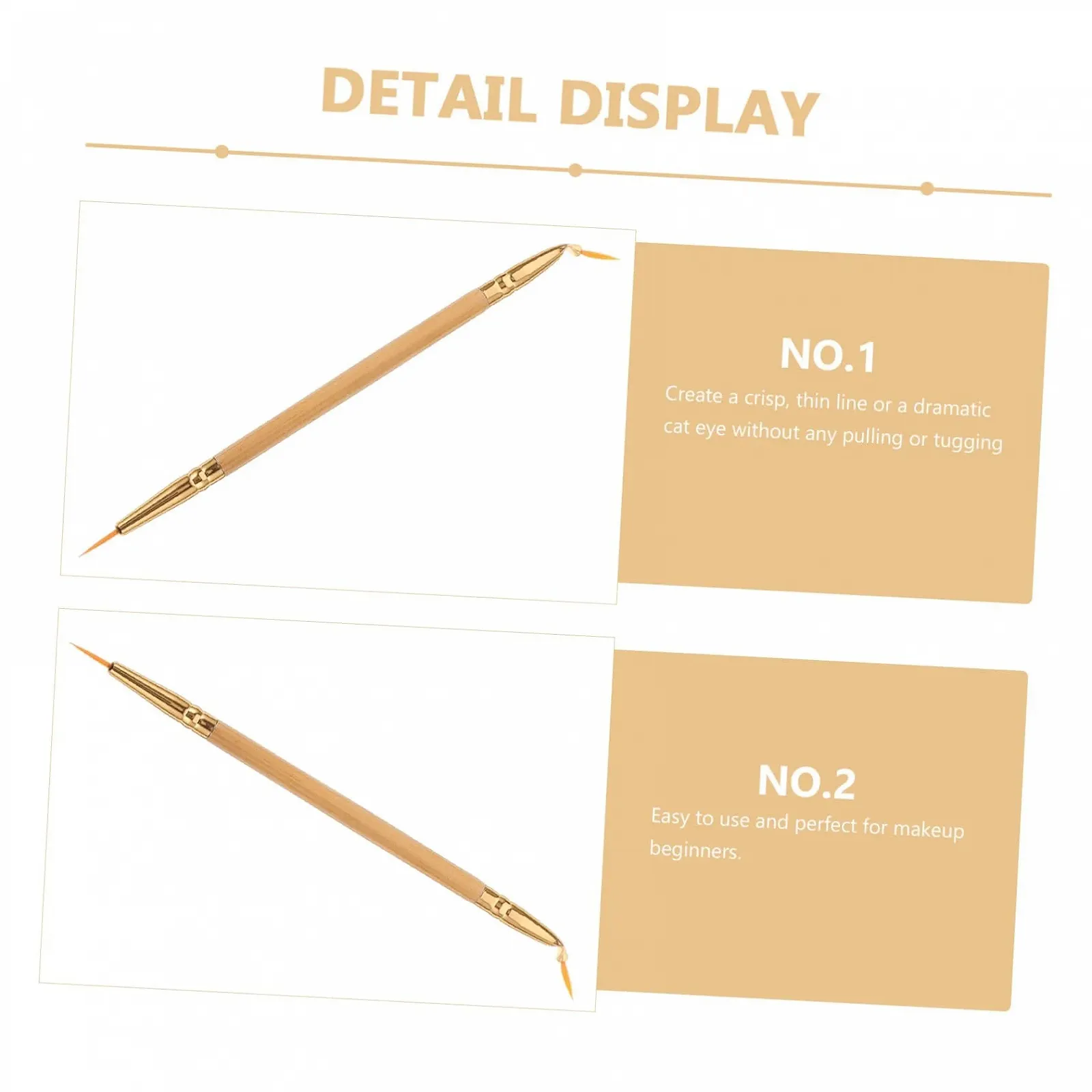 Прямая кисть для макияжа, фото №4