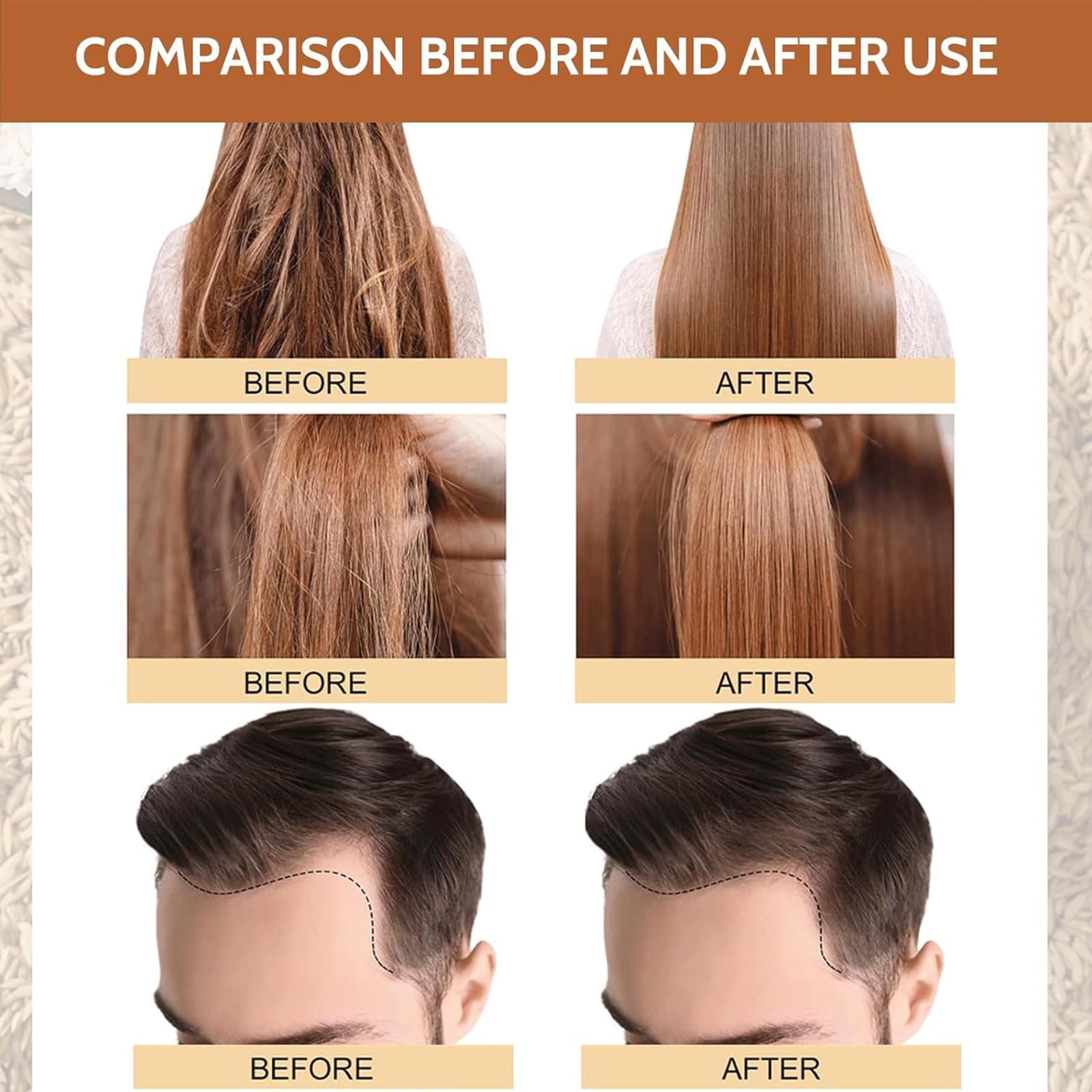 Шампунь Rice Water для росту волосся, фото №3