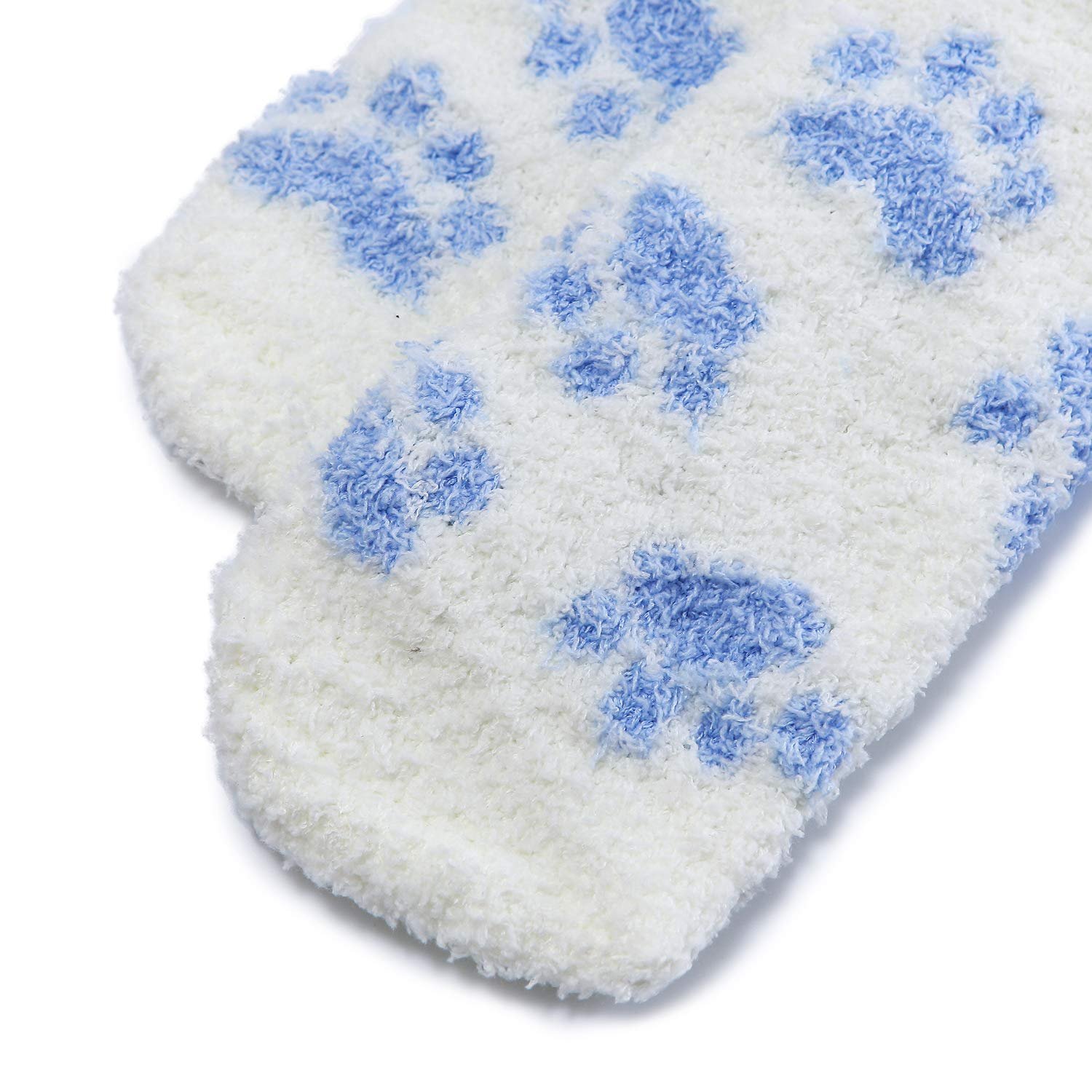 Гольфы LittleForBig Cute Animal Coral Velvet Thigh/Knee Long Paw Patten, 2 пары, фото №7