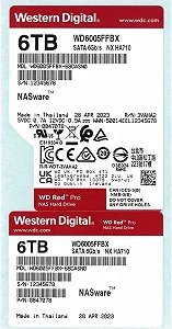 Внутрішній жорсткий диск 3.5" Western Digital Red Pro 6TB 7200 об\хв 287 Мб\с SATA III (WD6005FFBX) synthetic.ua - Фото 1