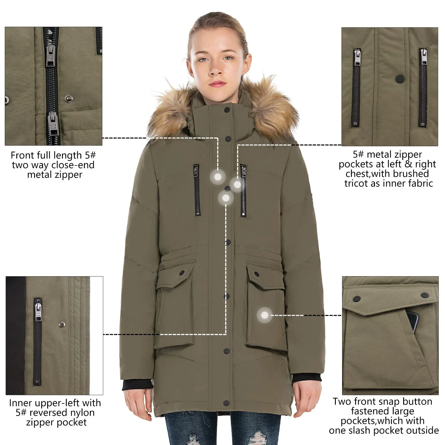 Пуховик Extreme Pop Жіночий Куртка з капюшоном, фото №3 Пуховик Extreme Pop Жіночий Куртка з капюшоном, фото №3