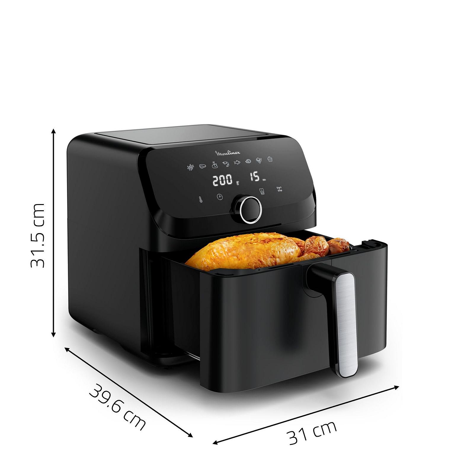 Мультипіч Moulinex Easy Fry Mega EZ8558F0 7.5 л 8 програм Чорна, фото №8 Мультипіч Moulinex Easy Fry Mega EZ8558F0 7.5 л 8 програм Чорна, фото №8