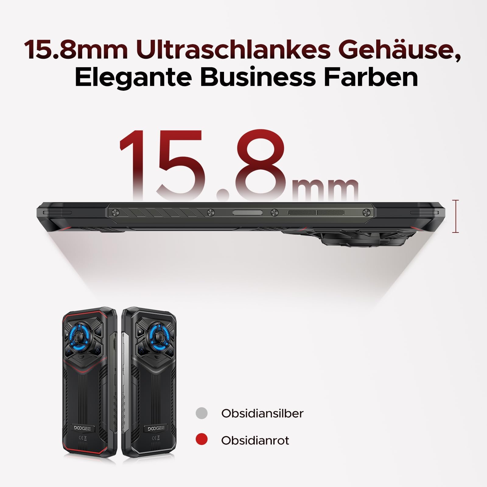 Защищенный смартфон DOOGEE Blade 20 Play Android 15 5G Dimensity 7050 10300 мАч 32 ГБ + 256 ГБ, фото №10