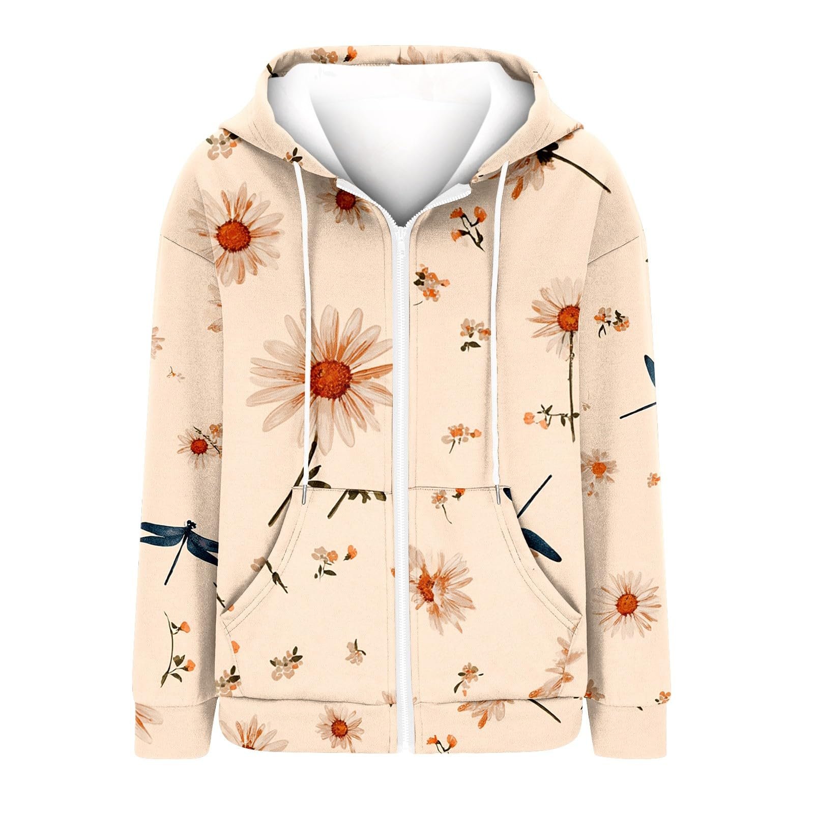 Жіноча Толстовка Unilarinna Oversize Y2k Худі на блискавці Однотонний Чорний, фото №4 Жіноча Толстовка Unilarinna Oversize Y2k Худі на блискавці Однотонний Чорний, фото №4