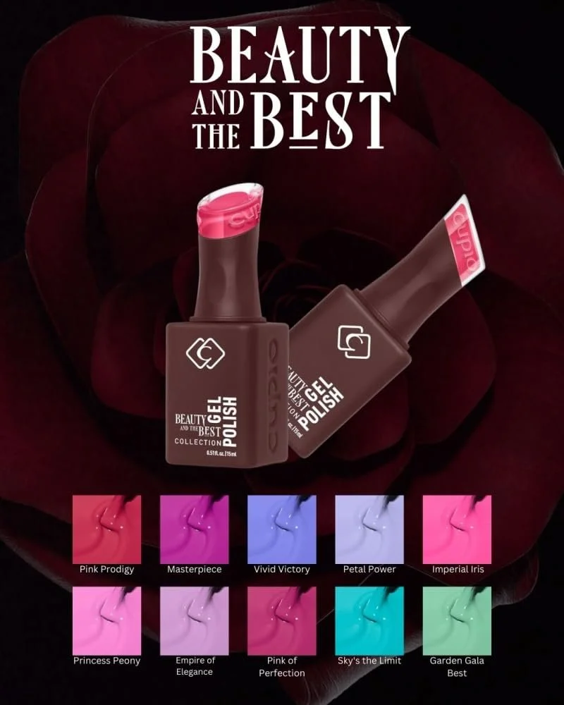 Гель-лак Cupio Beauty and the Best Princess Peony, 15 мл, фото №1 Гель-лак Cupio Beauty and the Best Princess Peony, 15 мл, фото №1