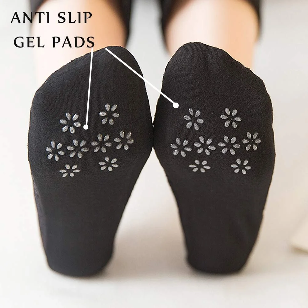 Кружевные носки 6 пар нескользящих носков для женщин, фото №4