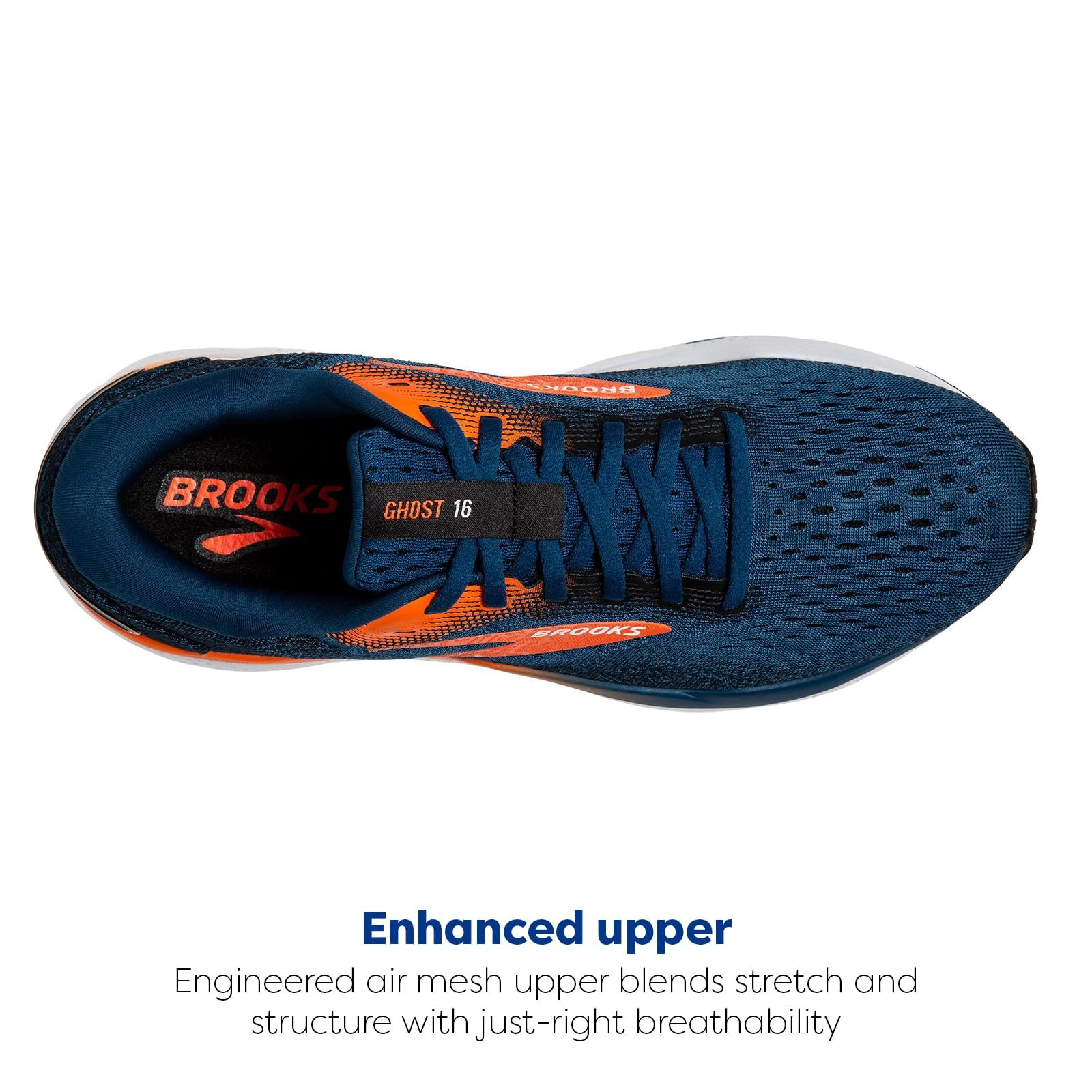 Кросівки Brooks Ghost 16 для чоловіків, фото №4 Кросівки Brooks Ghost 16 для чоловіків, фото №4