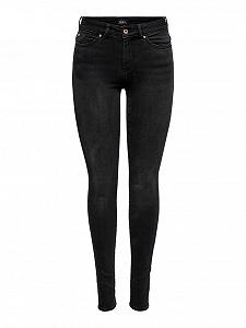 Джинсы ONLY LIFE MID SKINNY AGI 442 NOOS 15230042 Черный S - Фото 1