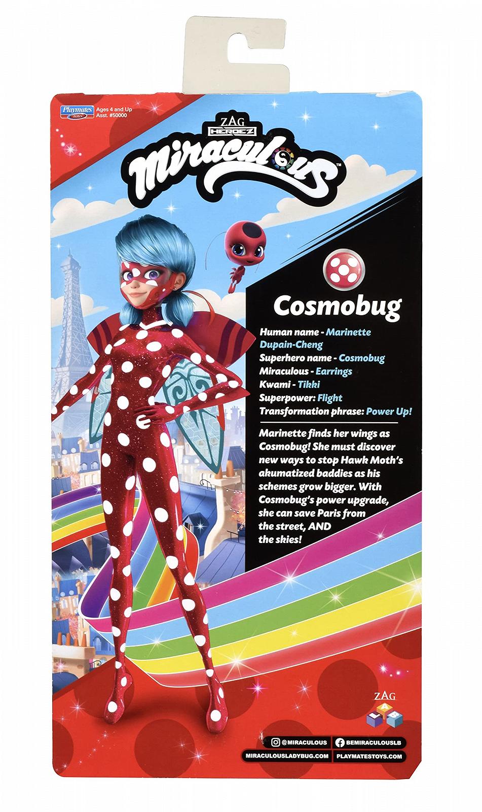 Лялька Miraculous Ladybug & Cat Noir Cosmobug 50017, фото №3