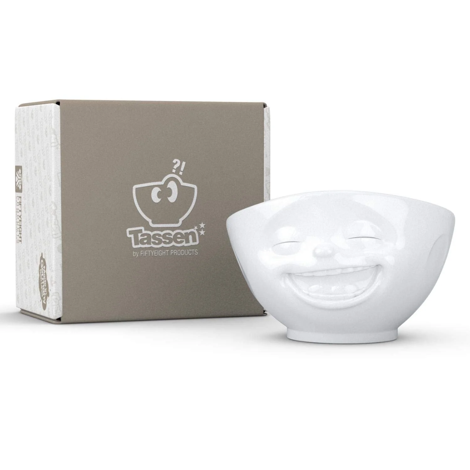 Чаша FIFTYEIGHT PRODUCTS Laughing (Фарфор, 1000 мл, Белый), фото №9
