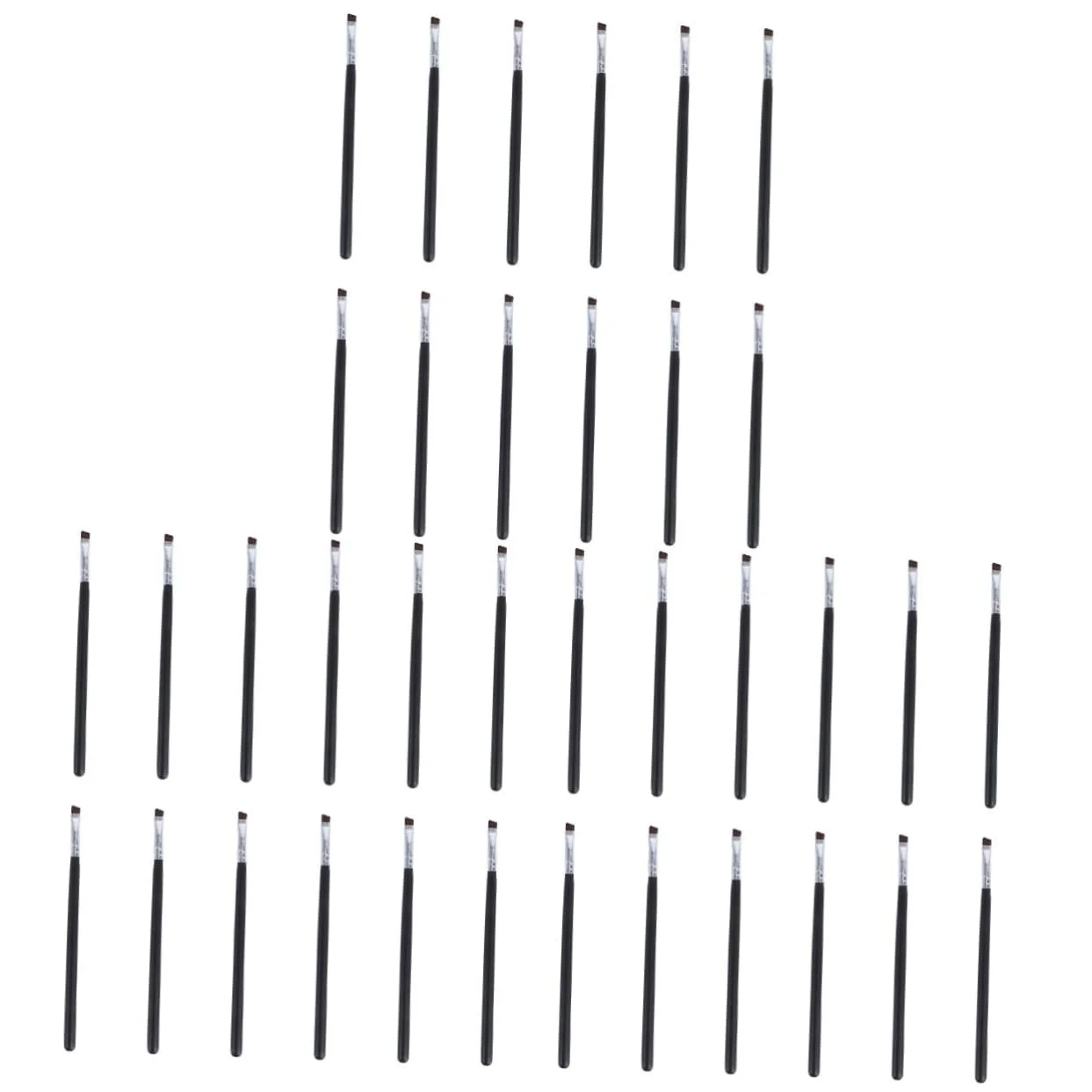 Пензлі для брів minkissy, 36 штук, аплікатори, фото №1