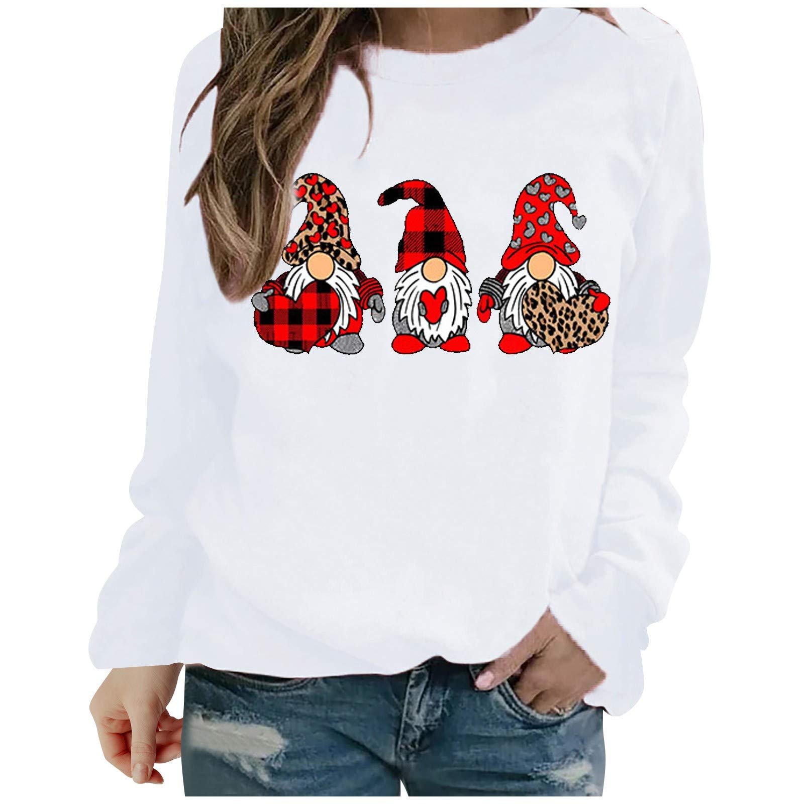 Женский Свитер Generisch GNOME Heart, фото №1 Женский Свитер Generisch GNOME Heart, фото №1